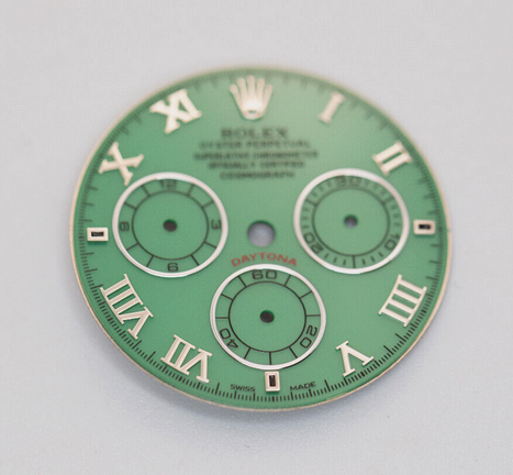 Rolex Daytona Chrysoprase Stone Dial - Natural Green Gemstone, Roman Numerals