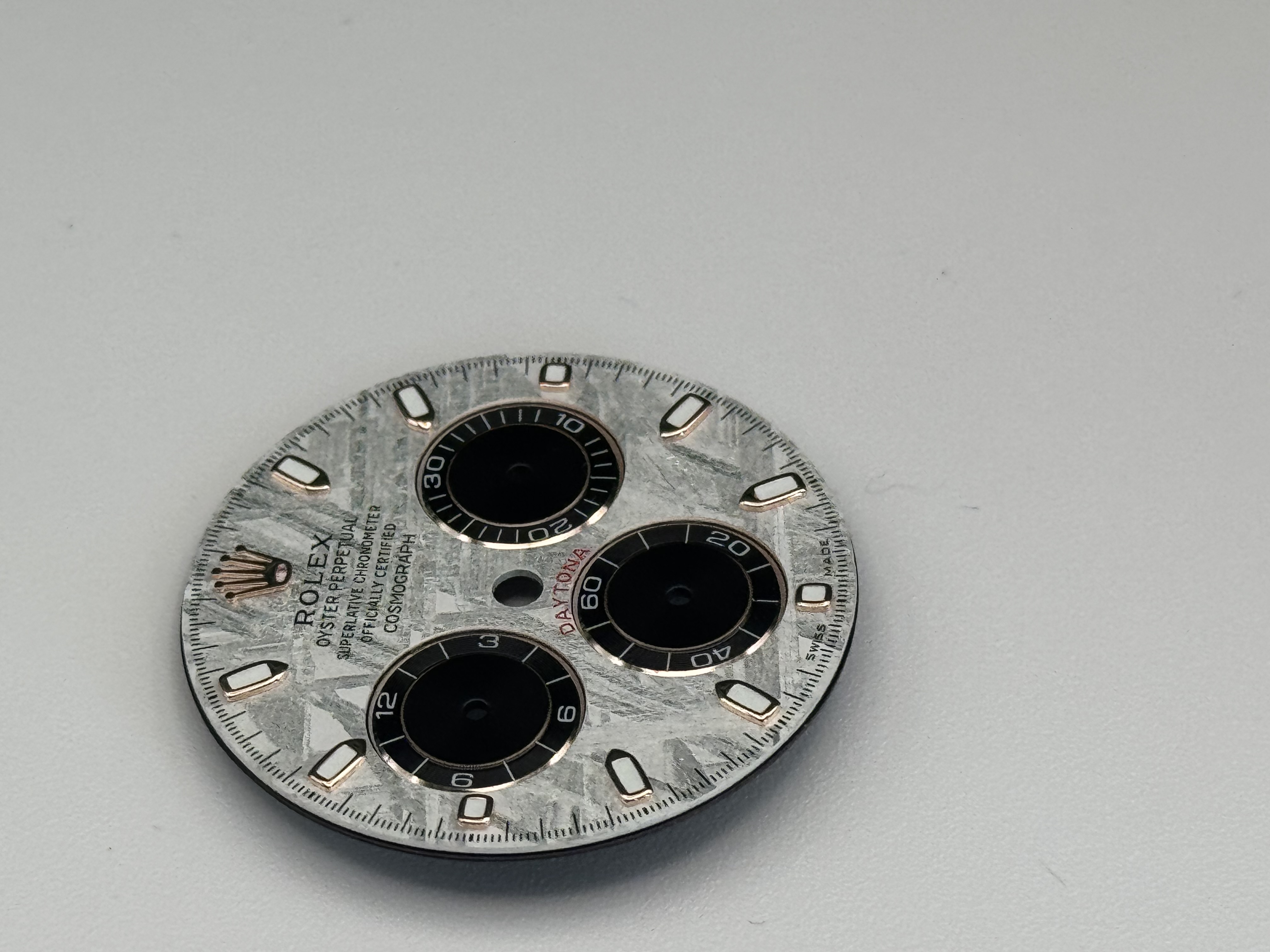 Rolex Daytona Meteorite Dial - Genuine Gibeon Meteorite, 18K Everose Gold Markers (4130) - Image 2