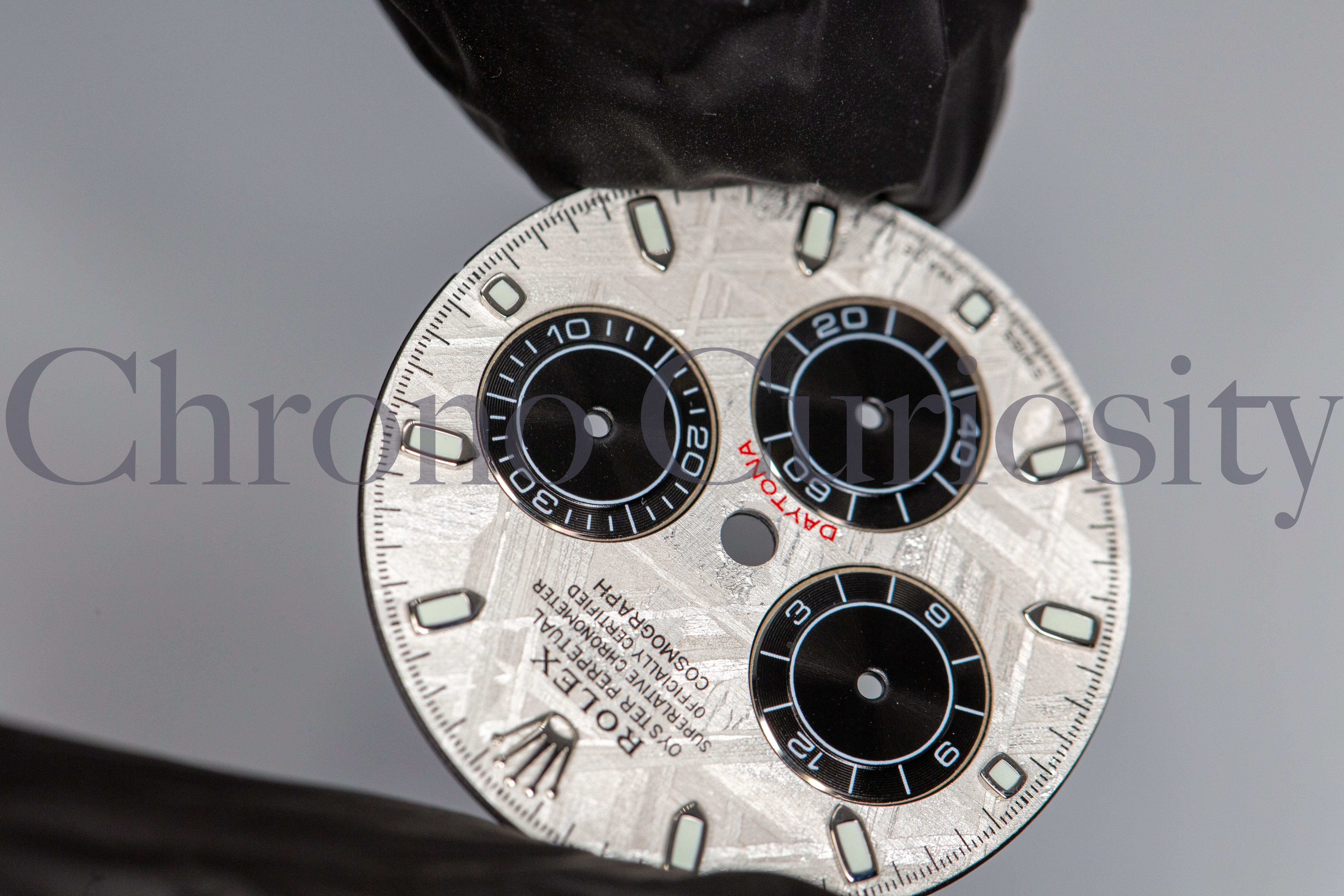 Rolex Daytona Meteorite Dial - Genuine Gibeon Meteorite, 18K White Gold Markers (4130) - Image 6