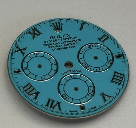 Rolex Daytona Turquoise Stone Dial - Natural Blue Gemstone, Roman Numerals