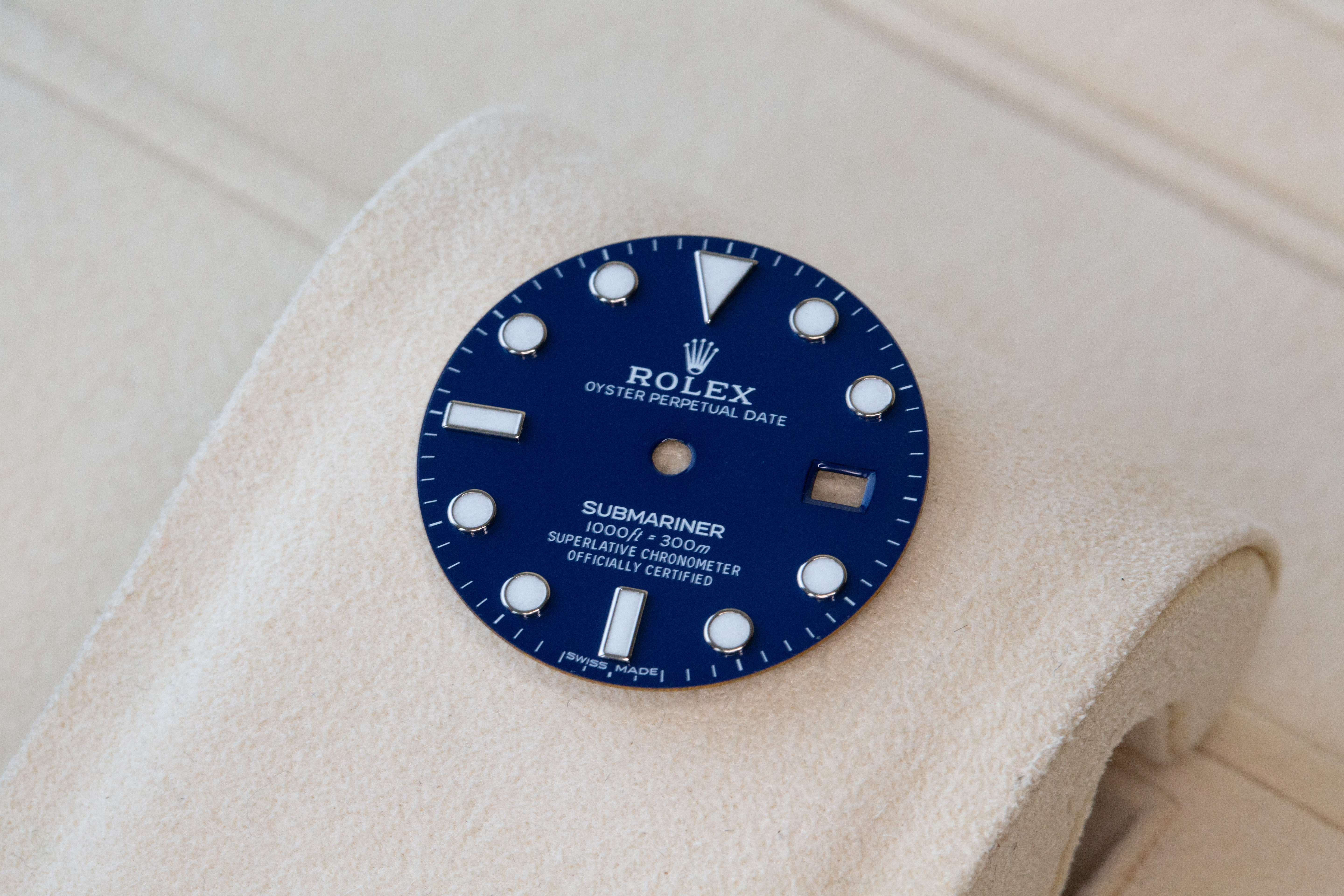 Rolex Submariner "Smurf" Blue Dial - Sunburst Blue Finish, White Gold Markers